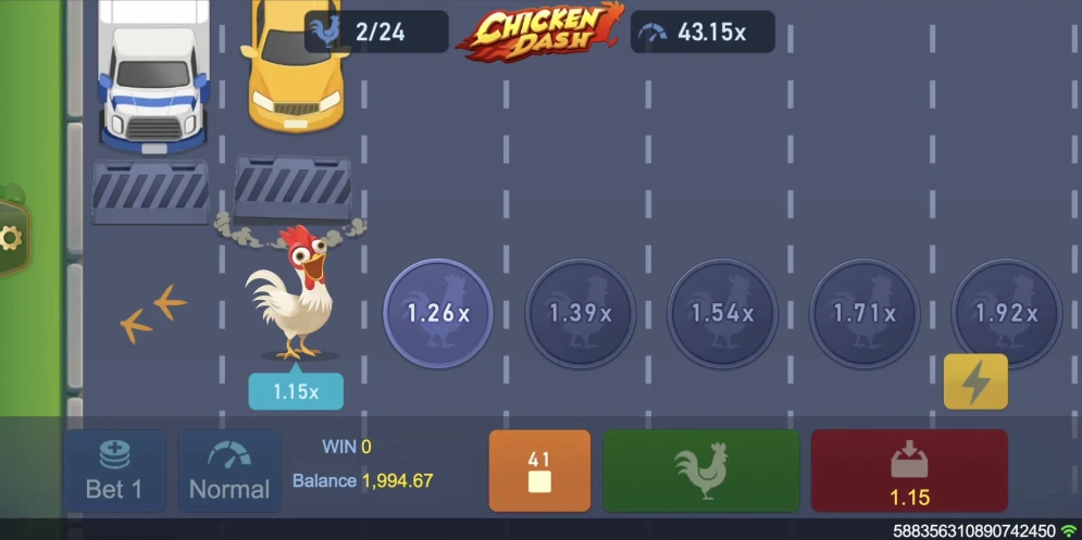 Chicken Dash Slot